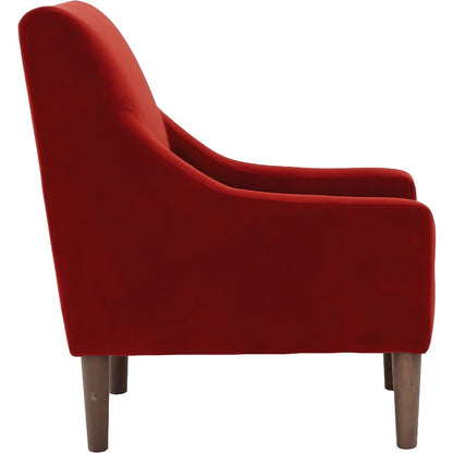 Shea Lounge Chair - Bella Rouge Red