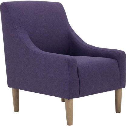 Shea Lounge Chair - Jitterbug Eggplant