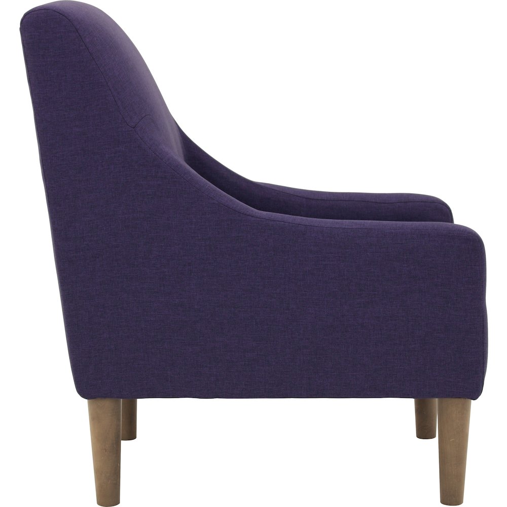 Shea Lounge Chair - Jitterbug Eggplant