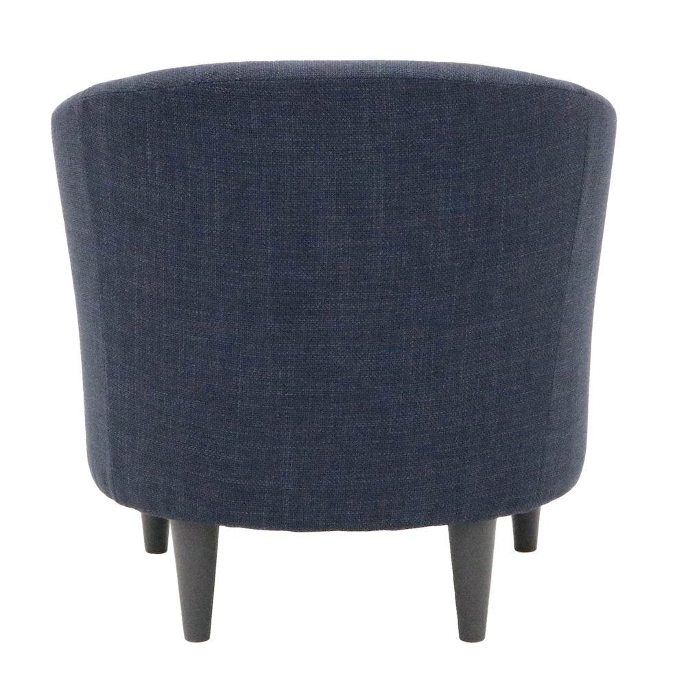Tub Rolled Arm Accent Chair - Blake Ink