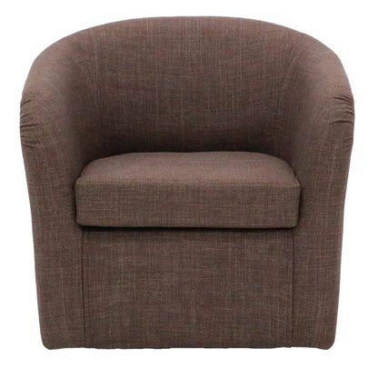 Tub Swivel Chair  - Blake Truffle