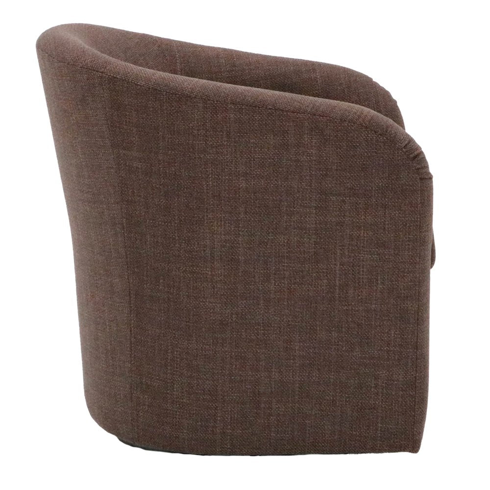 Tub Swivel Chair  - Blake Truffle