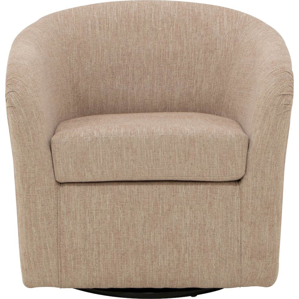 Tub Swivel Chair  - Hampden Blush Pink