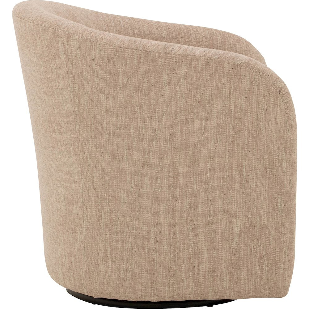 Tub Swivel Chair  - Hampden Blush Pink