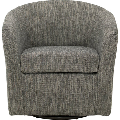 Tub Swivel Chair  - Hampden Charcoal