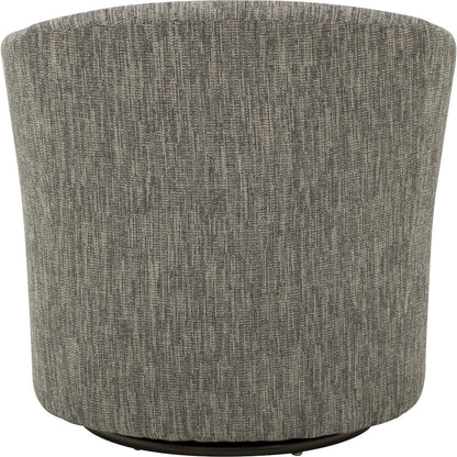Tub Swivel Chair  - Hampden Charcoal