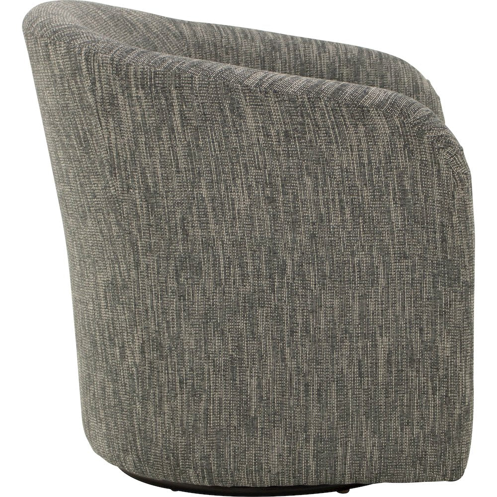 Tub Swivel Chair  - Hampden Charcoal