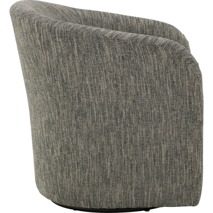 Tub Swivel Chair  - Hampden Charcoal