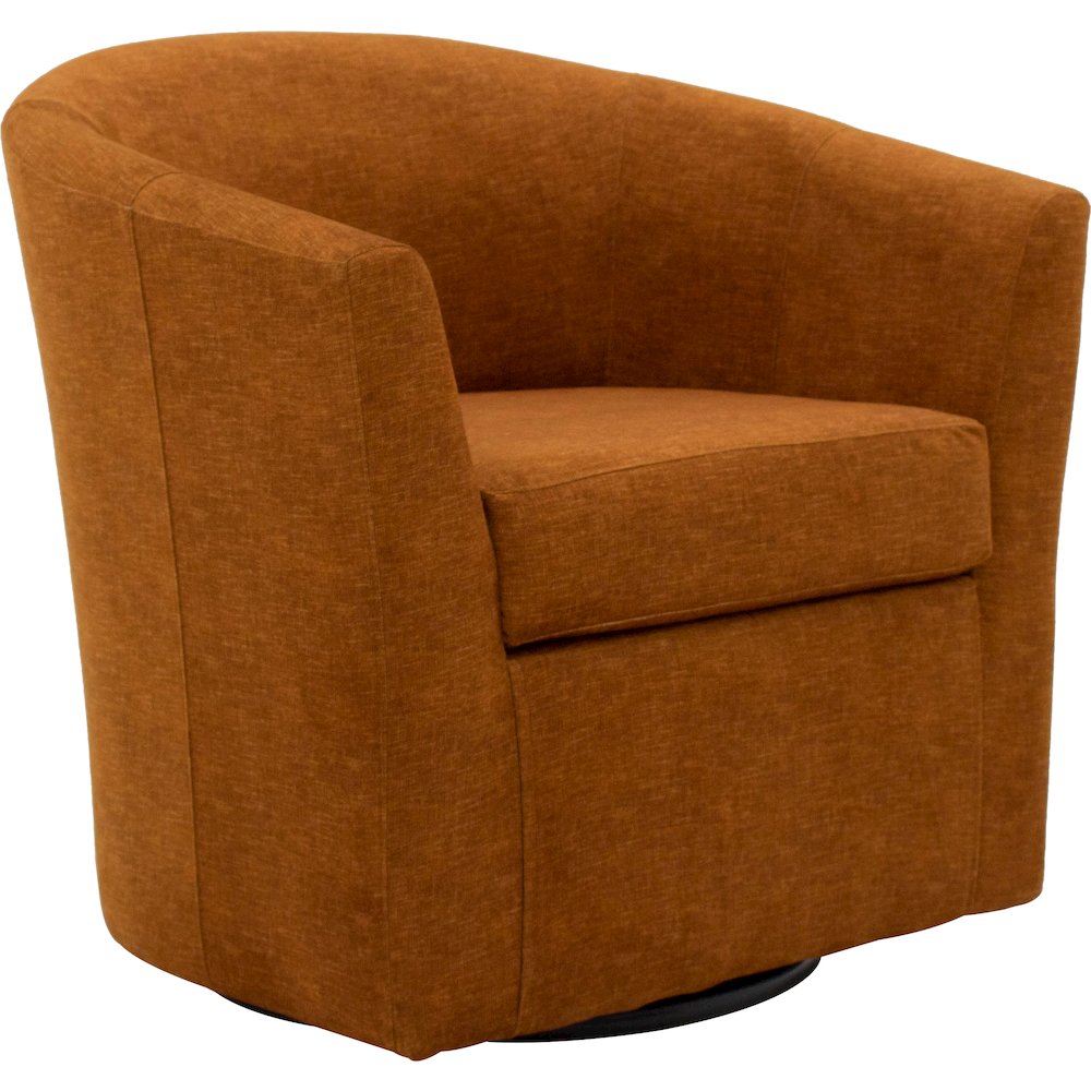 Windsor Swivel Chair  - Tangerine