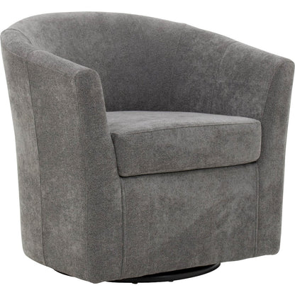 Windsor Swivel Chair  - Chloe Slate