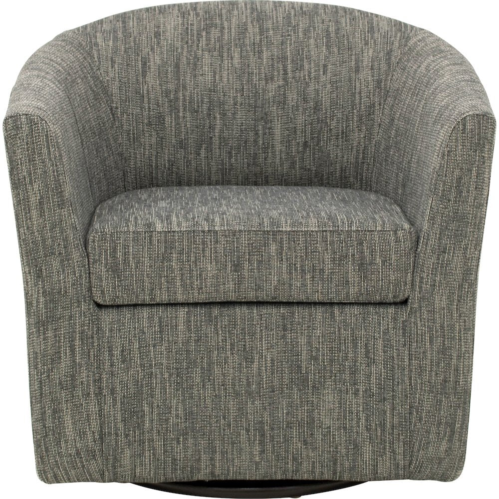 Windsor Swivel Chair  - Hampden Charcoal