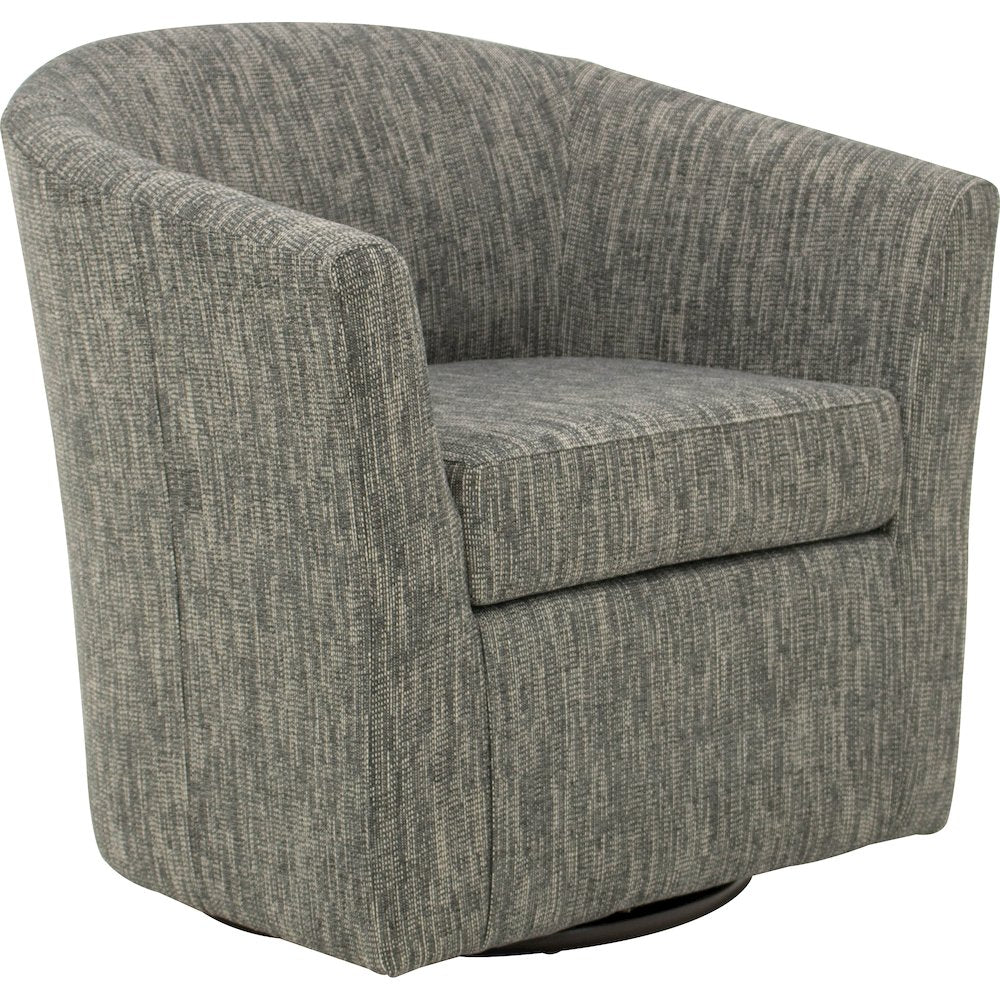 Windsor Swivel Chair  - Hampden Charcoal