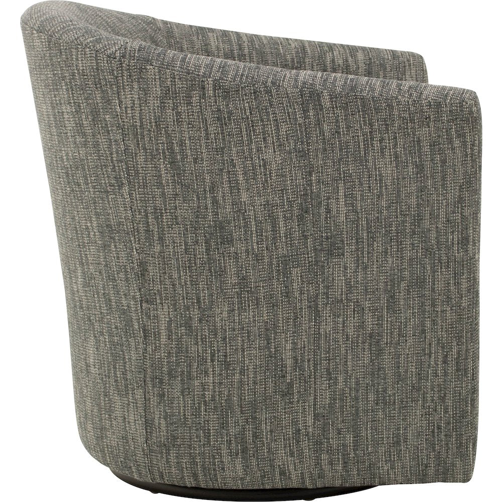 Windsor Swivel Chair  - Hampden Charcoal