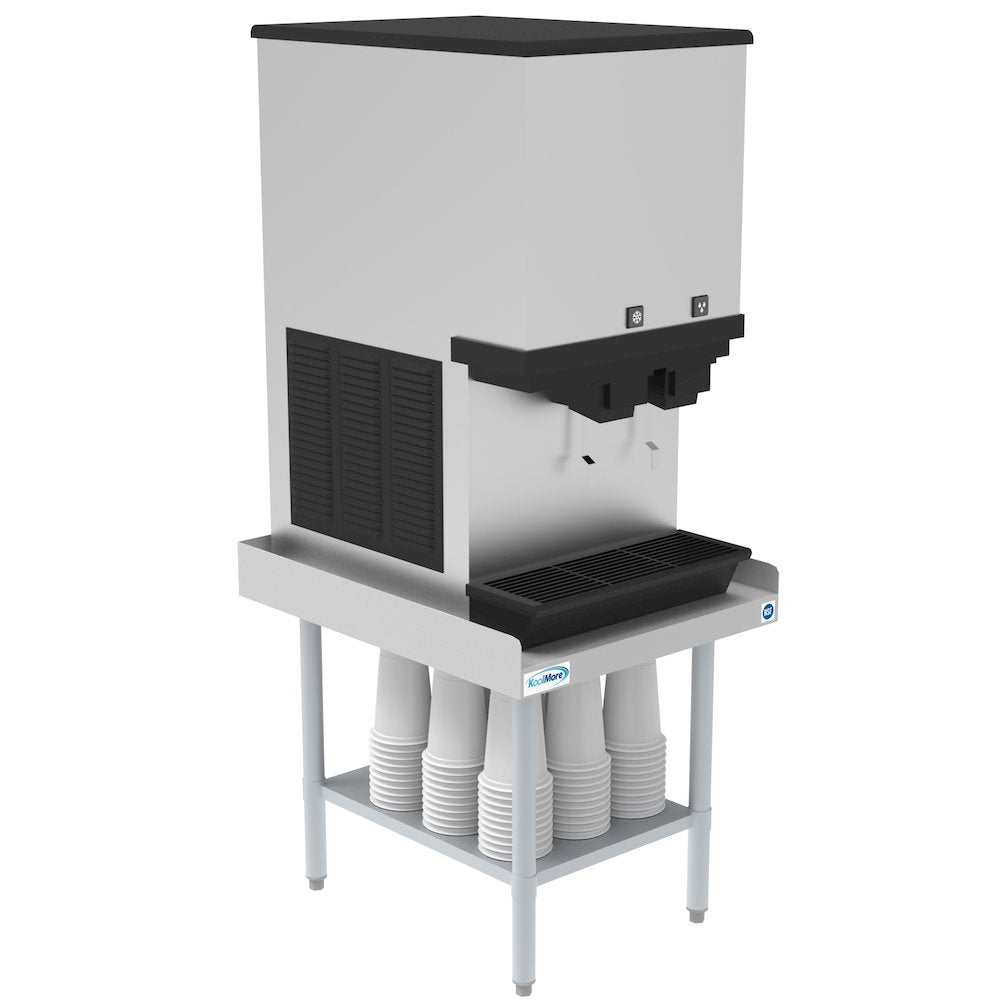 30" x 24" 16-Gauge Stainless Steel Equipment Stand with Galvanized Undershelf,