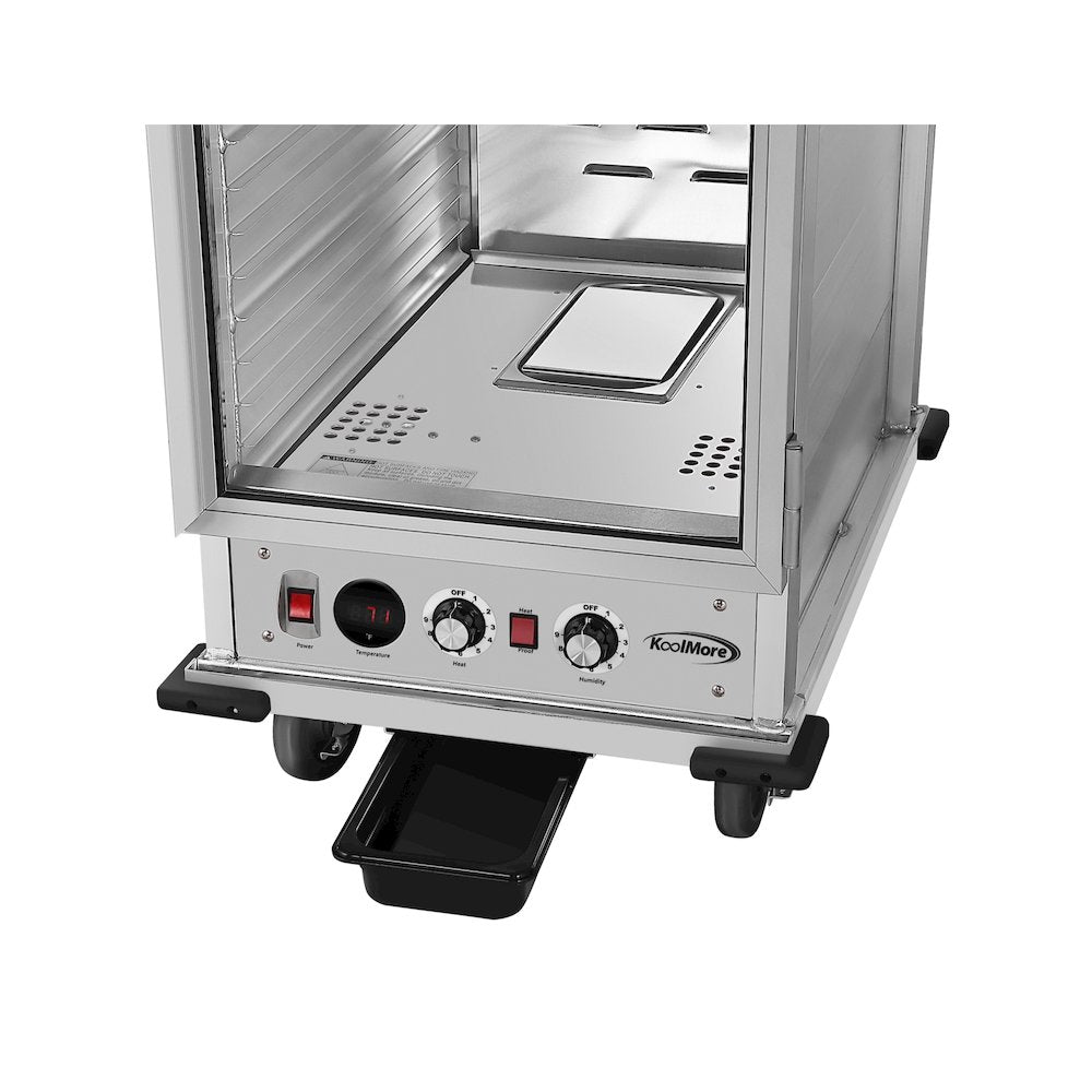 33 in. Non-Insulated Glass Door Heated Holding/Proofing Cabinet
