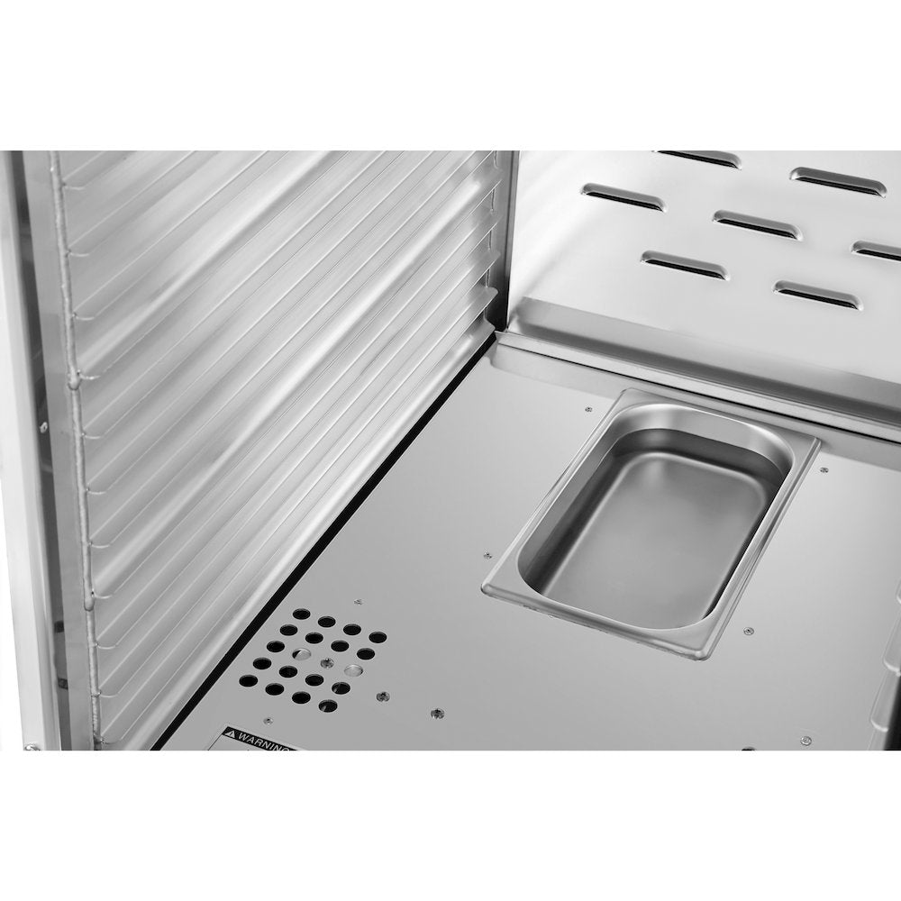 33 in. Non-Insulated Glass Door Heated Holding/Proofing Cabinet