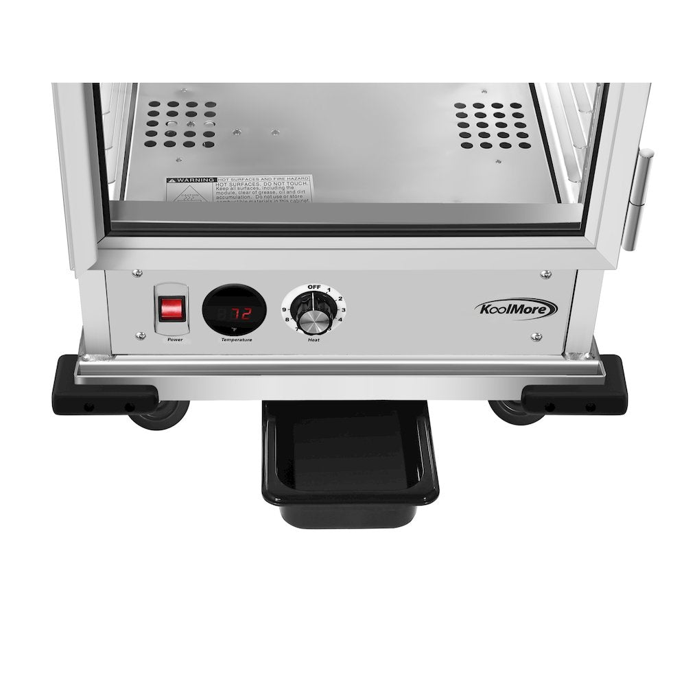 33 in. Non-Insulated Heated Holding Cabinet