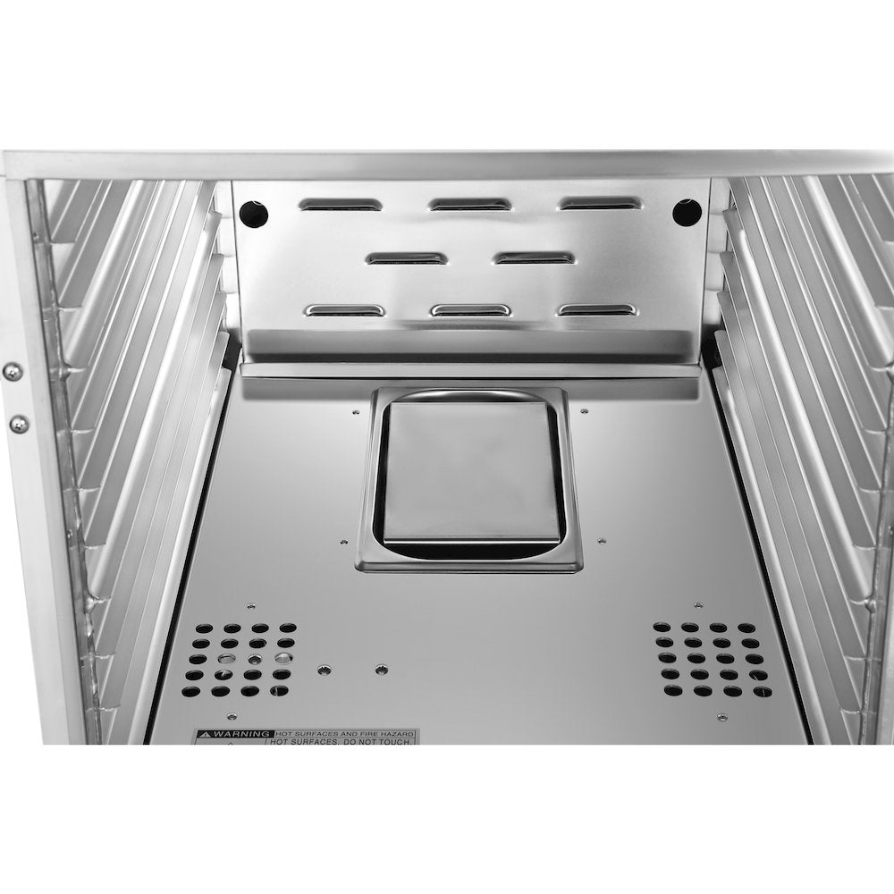 33 in. Non-Insulated Half Size Heated Holding/Proofing Cabinet
