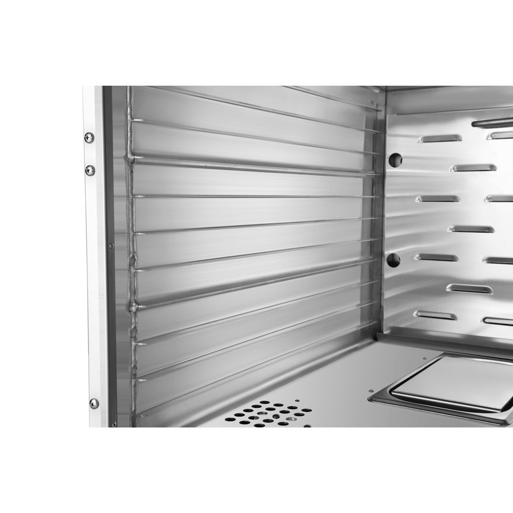 33 in. Non-Insulated Half Size Heated Holding/Proofing Cabinet