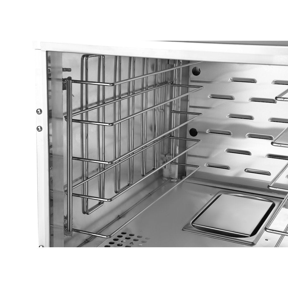 33 in. Half Size Non-Insulated 5-Pan Holding Cabinet
