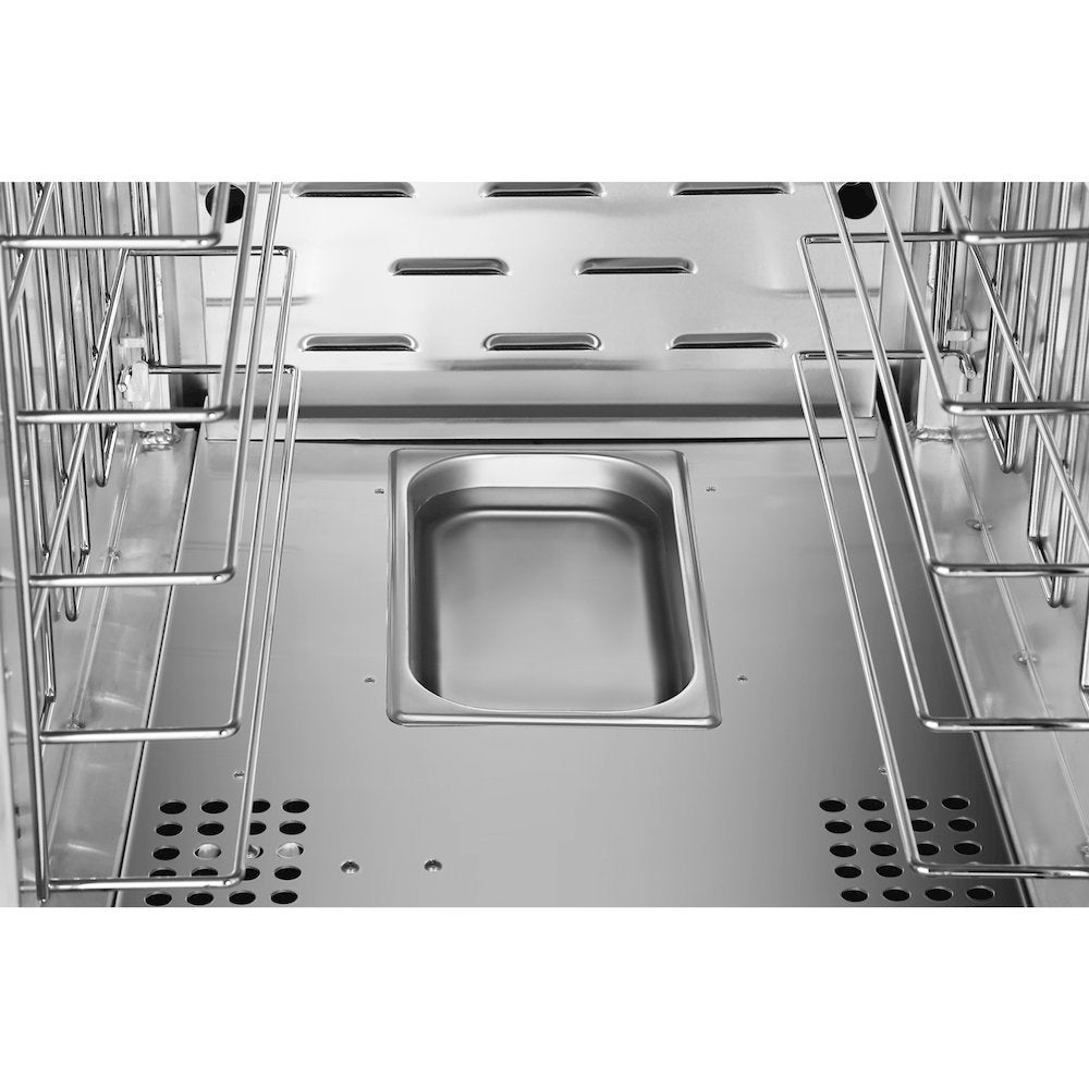 33 in. Half Size Non-Insulated 5-Pan Holding Cabinet