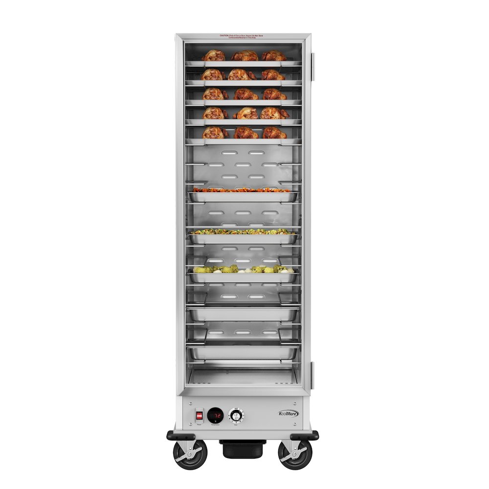 33 in. Non-Insulated Heated Holding Cabinet