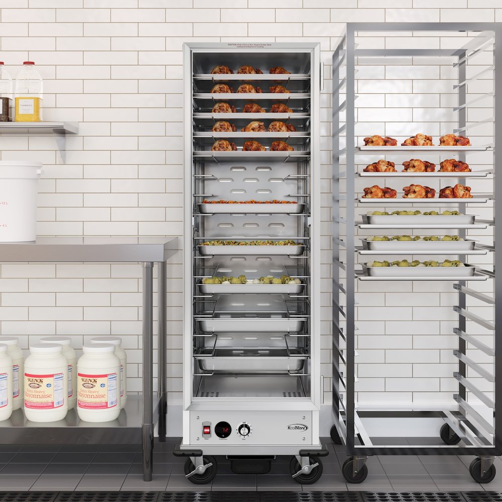 33 in. Non-Insulated Heated Holding Cabinet