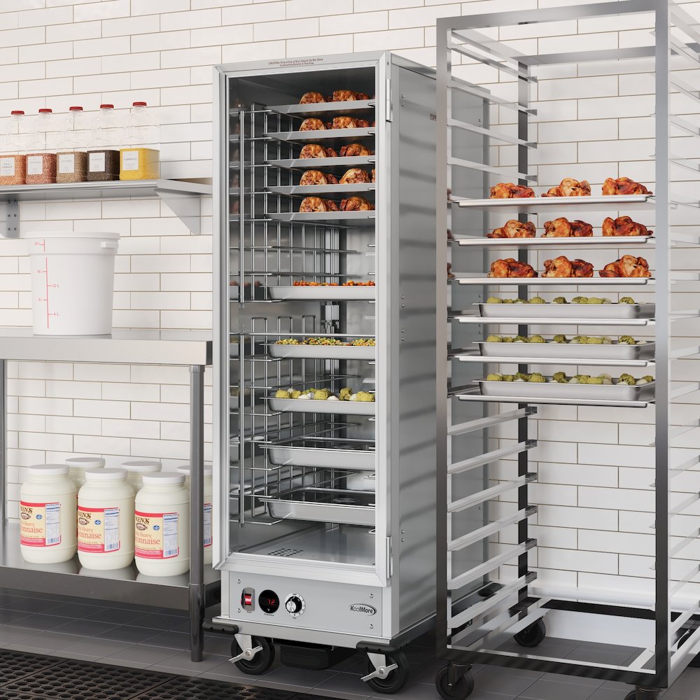 33 in. Non-Insulated Heated Holding Cabinet