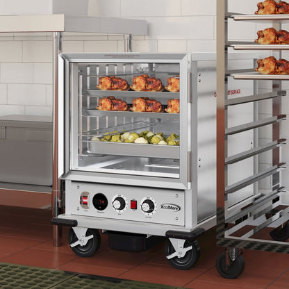 33 in. Half Size Non-Insulated 5-Pan Holding Cabinet