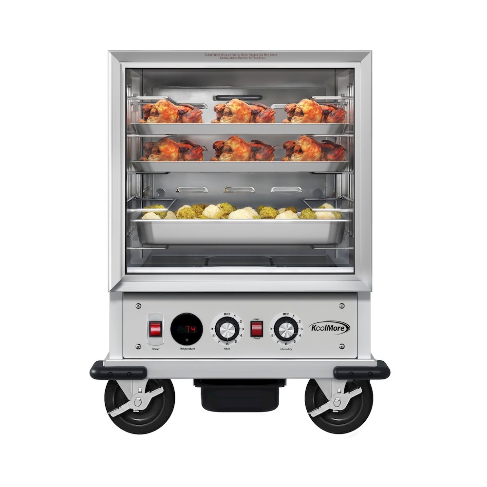 33 in. Half Size Non-Insulated 5-Pan Holding Cabinet