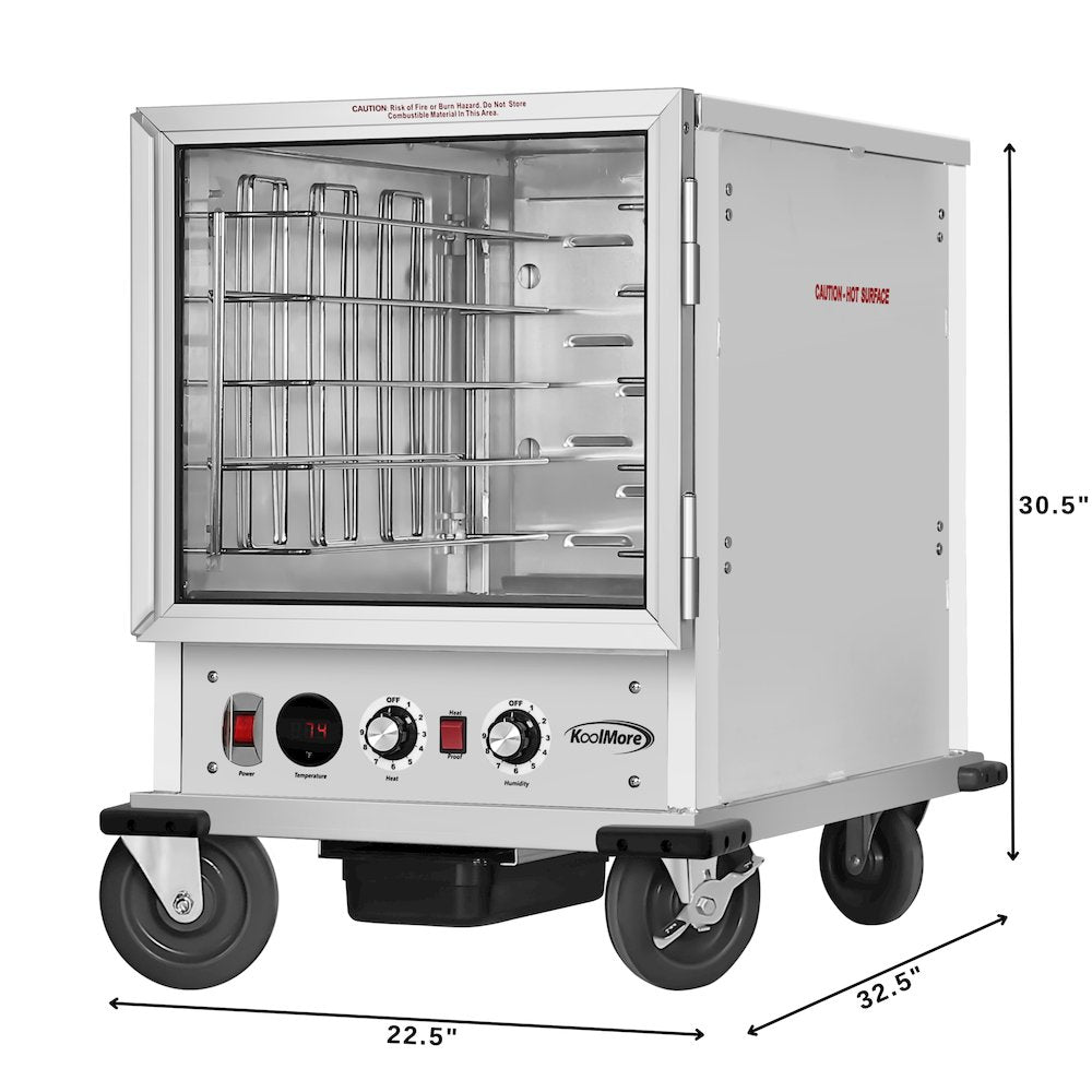33 in. Half Size Non-Insulated 5-Pan Holding Cabinet