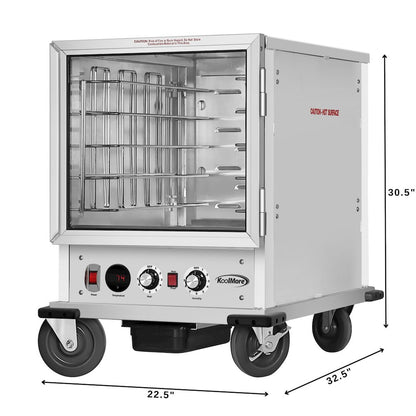 33 in. Half Size Non-Insulated 5-Pan Holding Cabinet