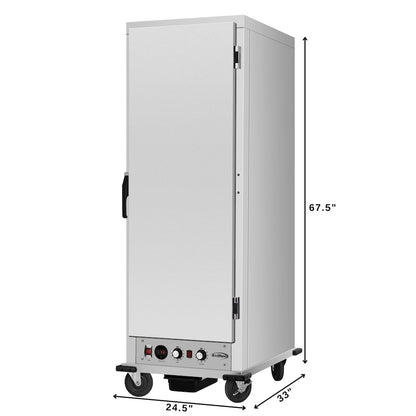 33 in. Insulated Heated Holding/Proofing Cabinet