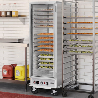 33 in. Non-Insulated Glass Door Heated Holding/Proofing Cabinet