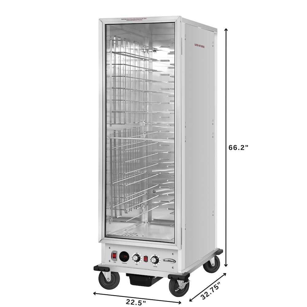 33 in. Non-Insulated Heated Holding/Proofing Cabinet