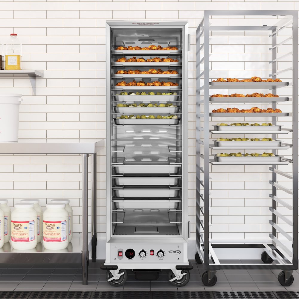 33 in. Non-Insulated Heated Holding/Proofing Cabinet