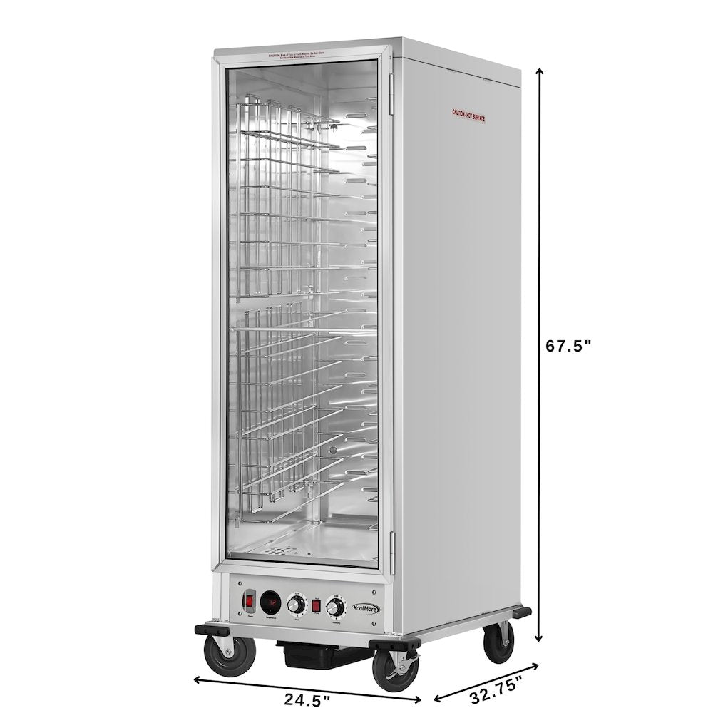 33 in. Insulated Heated Holding/Proofing Cabinet