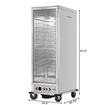 33 in. Insulated Heated Holding/Proofing Cabinet