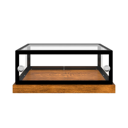 20 in. Wood and Glass Muffin, Cake Bakery Display Case