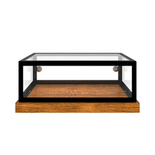 20 in. Wood and Glass Muffin, Cake Bakery Display Case