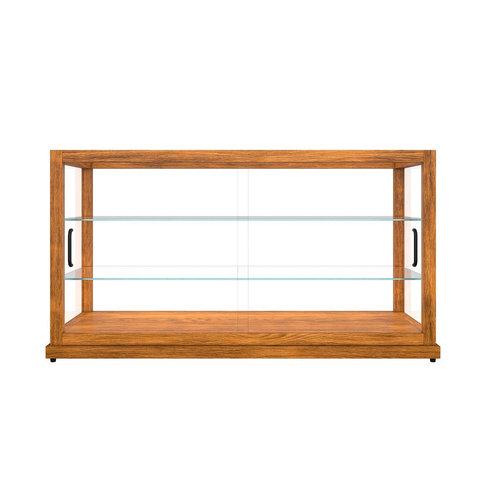 44 In. Artisan Horizontal Light Wooden Bakery Display Case 9 Cu. ft.