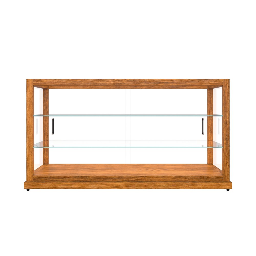 44 In. Artisan Horizontal Light Wooden Bakery Display Case 9 Cu. ft.