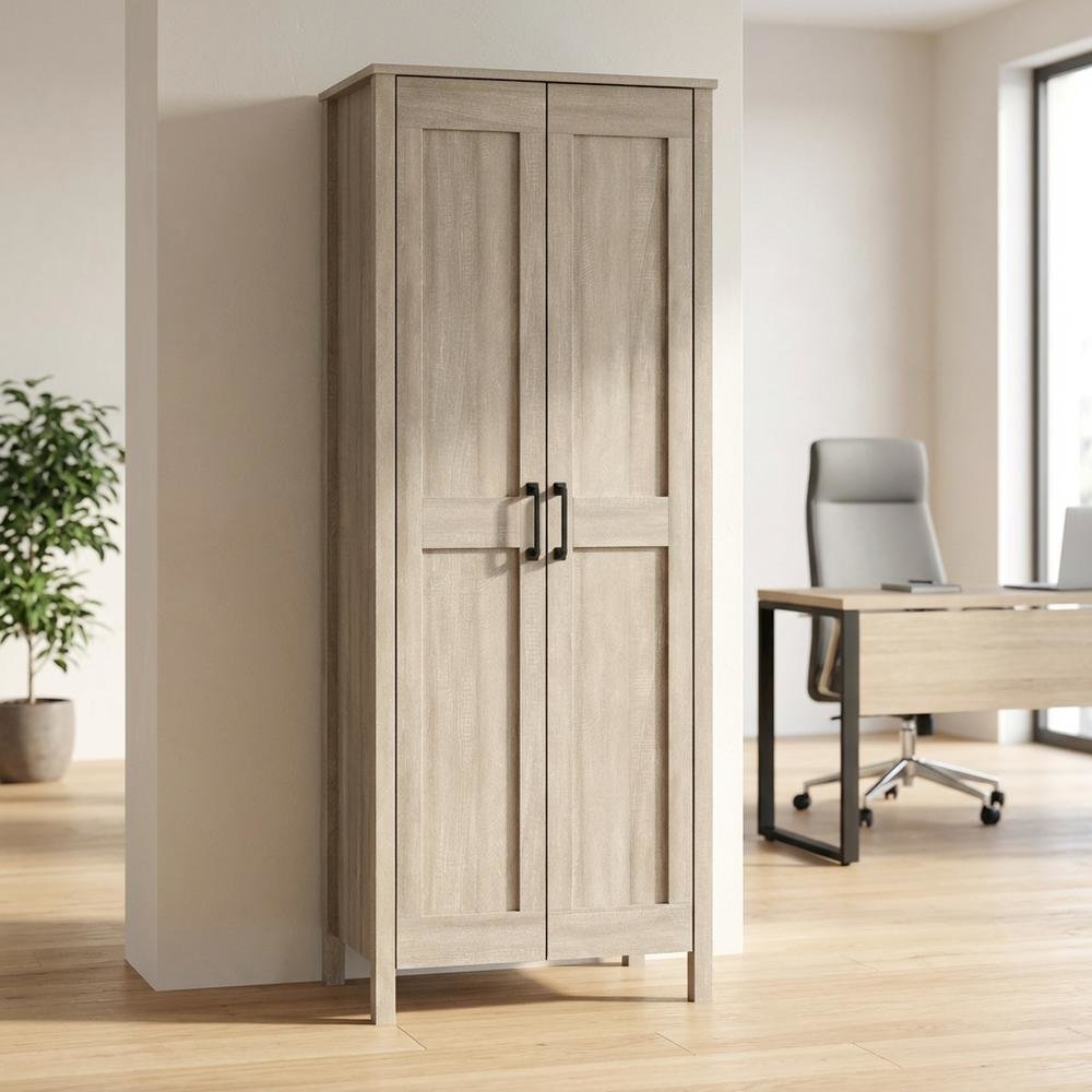 Miscellaneous Storage Storage Cabinet, Spring Maple finish