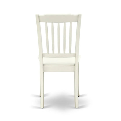 Dining Chair Linen White, DAC-LWH-W