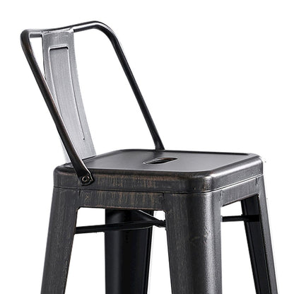 Modern Industrial Costal Metal Barstools
