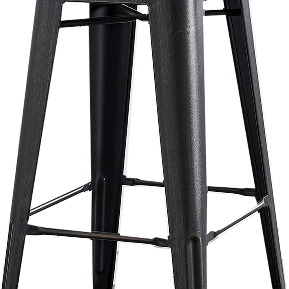 Modern Industrial Costal Metal Barstools