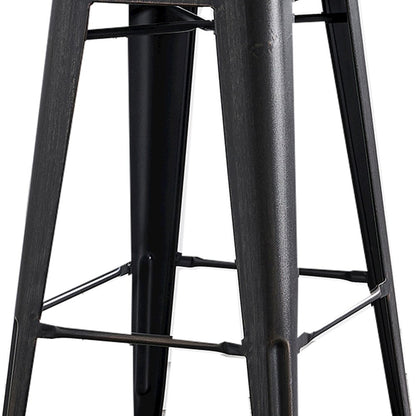 Modern Industrial Costal Metal Barstools
