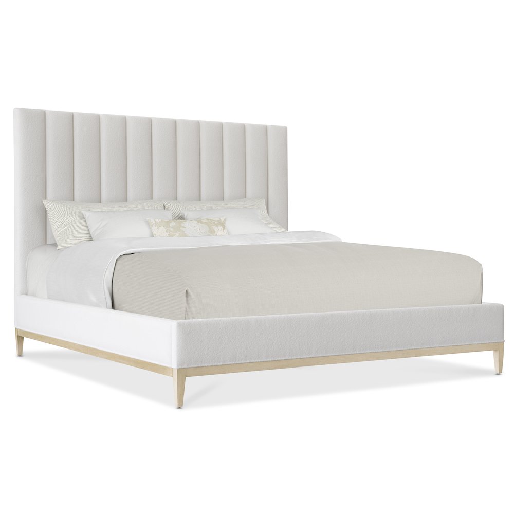 Cascade California King Upholstered Bed