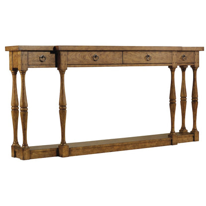Sanctuary Four-Drawer Thin Console - Drift