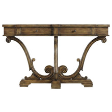 Primavera Maple Veneer Console Table, Narrow Entryway Table Sofa Table, Brown